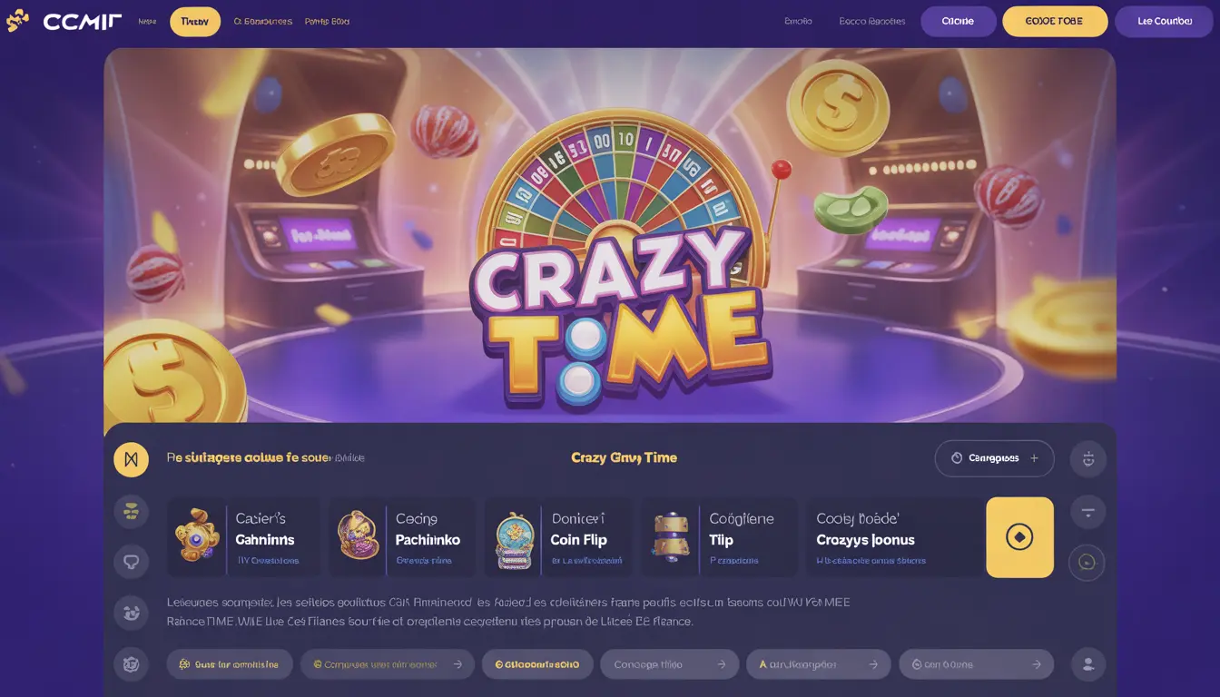 casinos pour jouer à Crazy Time