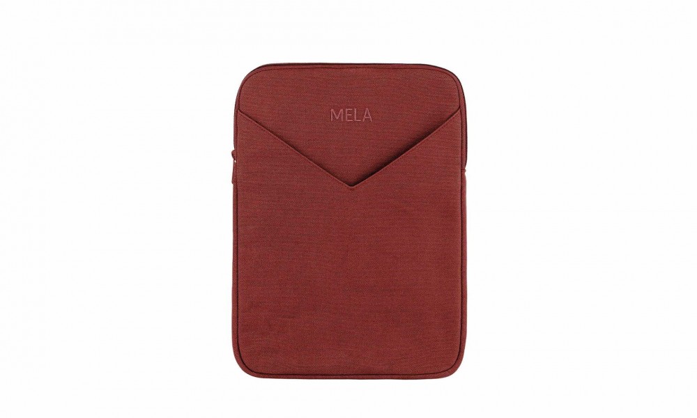Vegane Laptoptasche | MELAWEAR Sumit Laptop Sleeve Vintage Red
