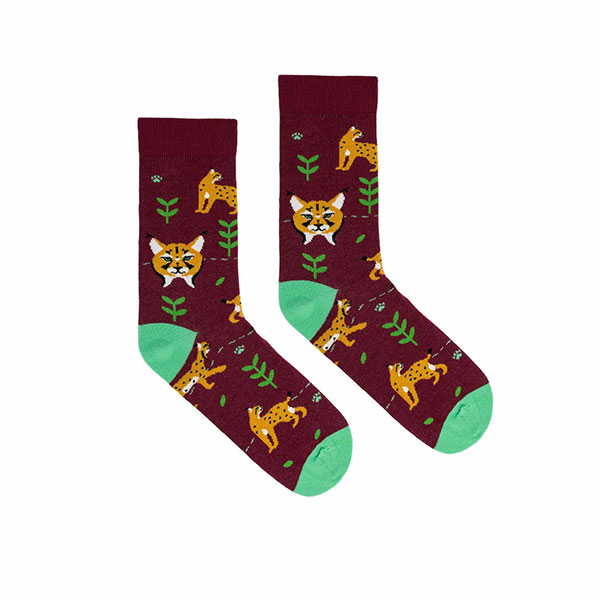 Vegane Socken | KABAK Organic Cotton Socks Lynx