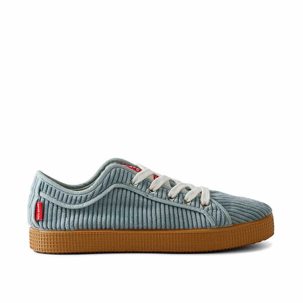Veganer Sneaker | GRAND STEP SHOES Aari Cord Light Blue