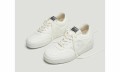 Veganer Sneaker | FLAMINGOS LIFE RETRO 90s ALL WHITE