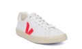 Veganer Sneaker | VEJA Esplar SE Canvas White Rose Fluo Petale